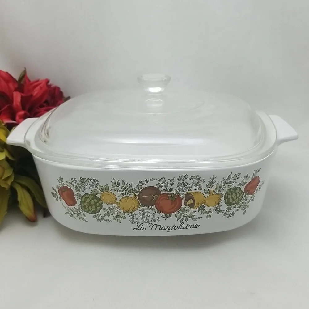 Corning Spice of Life 2 Quart Cassarole with Lid